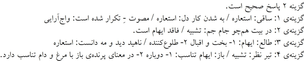 پاسخنامه