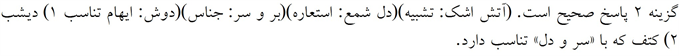 پاسخنامه