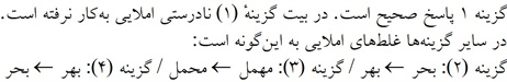 پاسخنامه