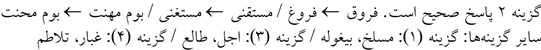 پاسخنامه