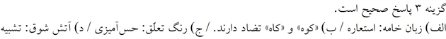 پاسخنامه