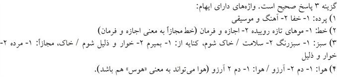 پاسخنامه