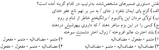 صورت سوال