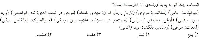 صورت سوال