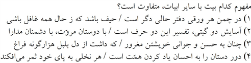 صورت سوال